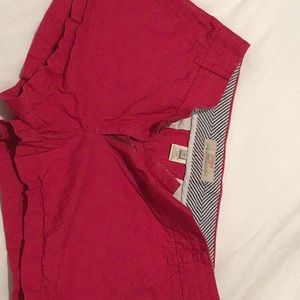 Fuchsia Jcrew shorts size 8